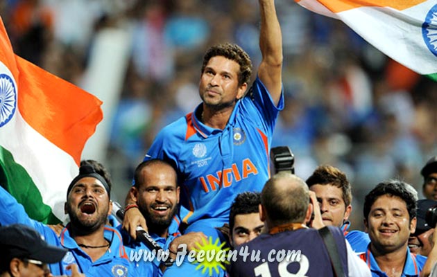 Sachin Tendulkar Indian Team World Cup 2011